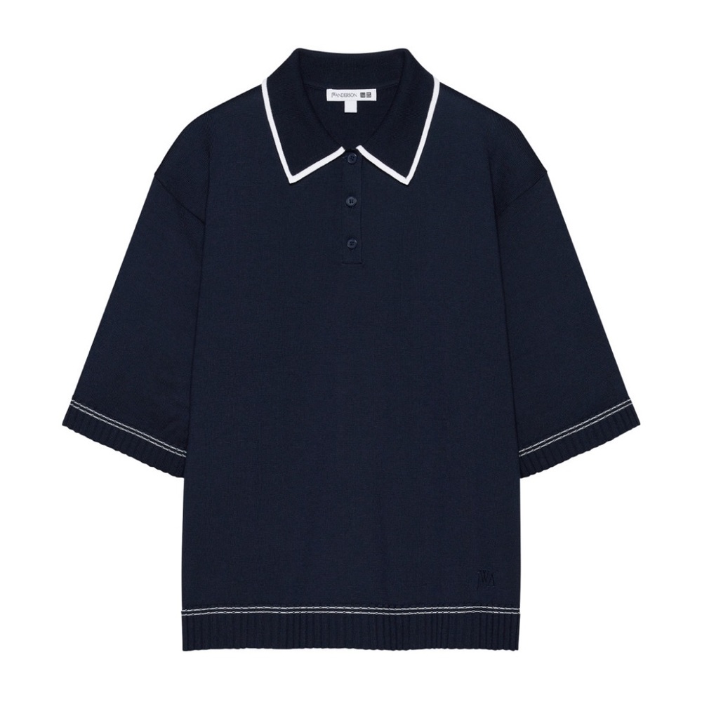 J.W. Anderson x Uniqlo Navy Polo